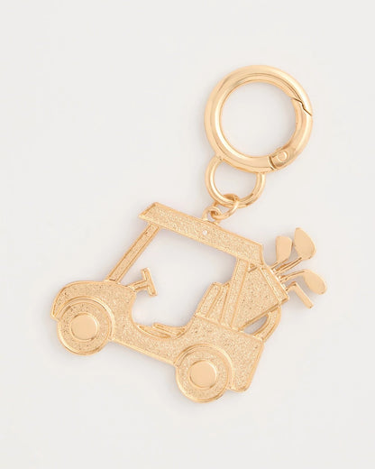 Chico's Pink Enamel Golf Cart Bag Charm
