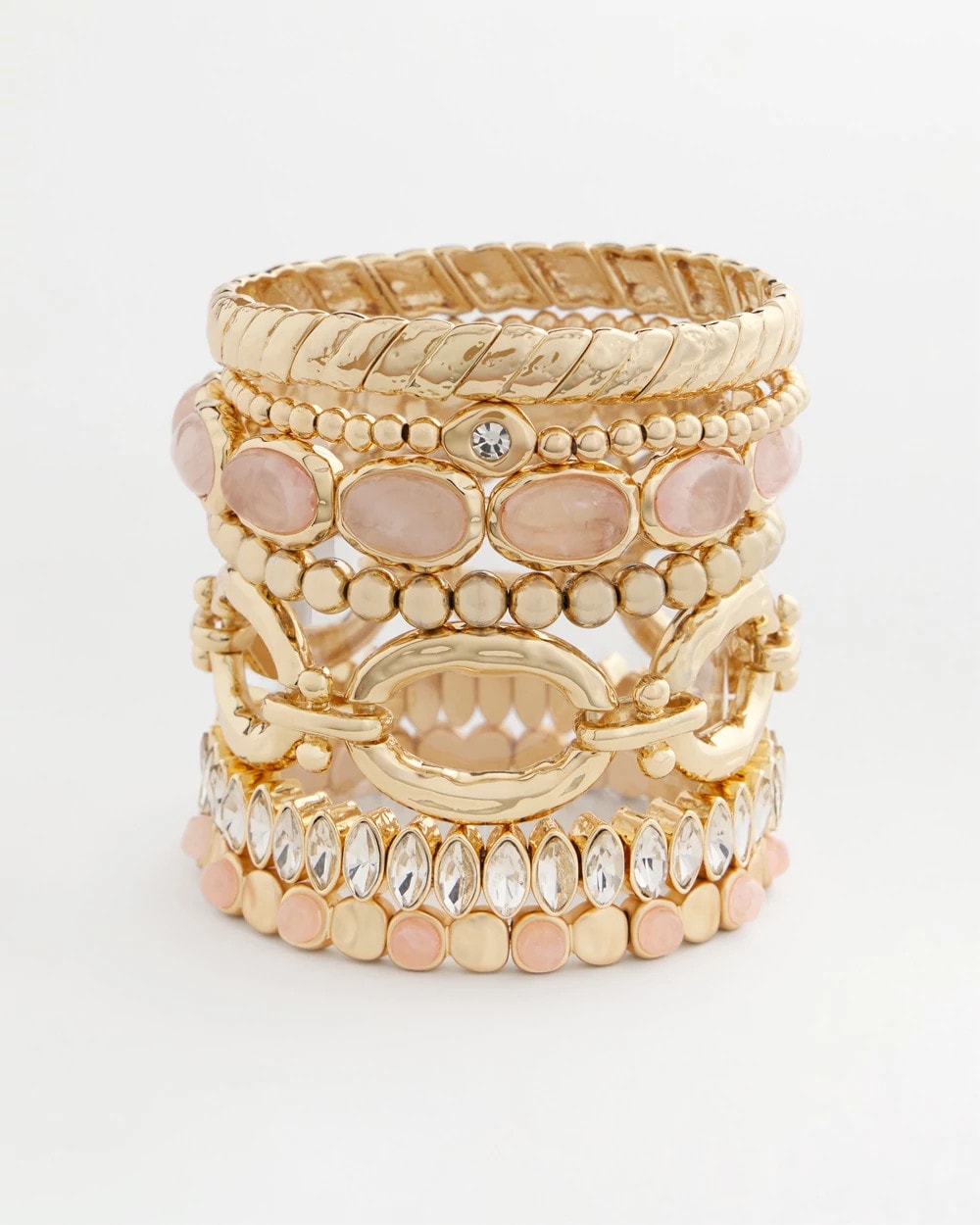 Chico's Mini Bead Stretch Hero Bracelet