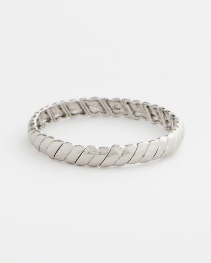 Chico's Thin Twist Stretch Bracelet