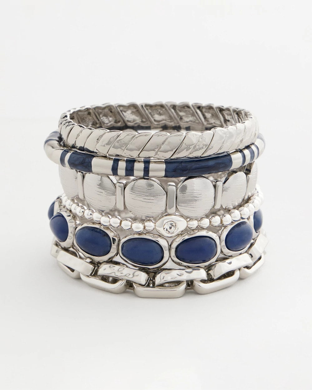Chico's Thin Twist Stretch Bracelet