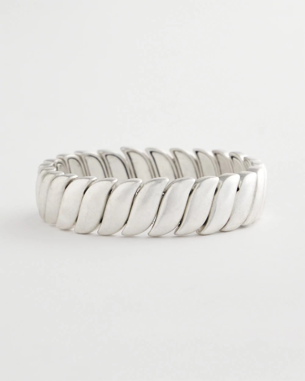 Chico's Matte Twist Stretch Bracelet