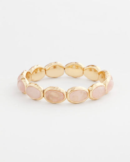 Chico's Blush Large Stretch Bracelet