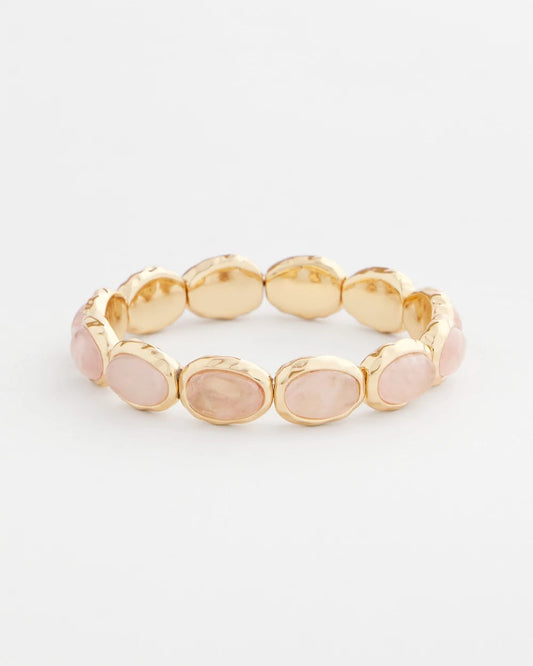 Chico's Blush Large Stretch Bracelet