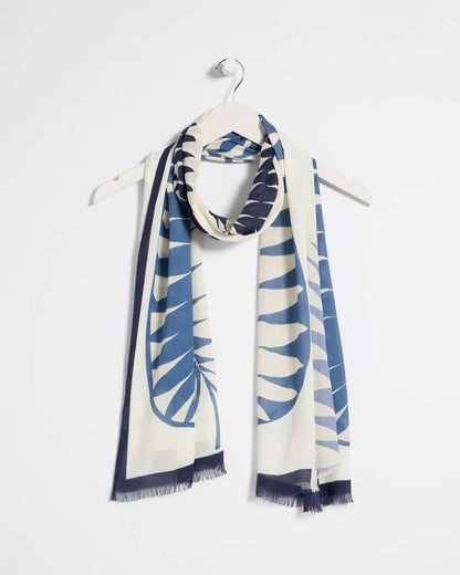 Chico's Palm Frond Oblong Scarf
