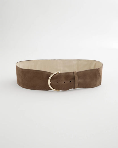 Chico's Suede Pull Through Sash Belt