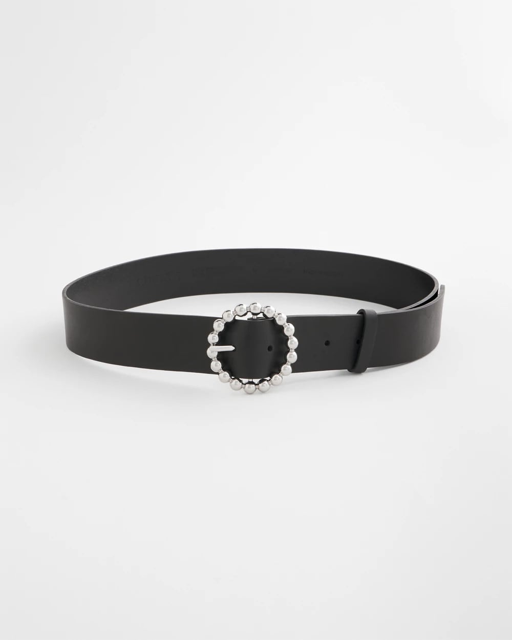 Chico's Silver Dot Trouser Belt