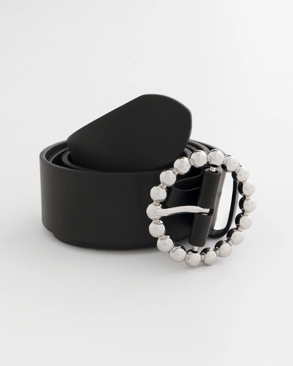 Chico's Silver Dot Trouser Belt
