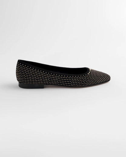 Chico's Suede Studded Flats