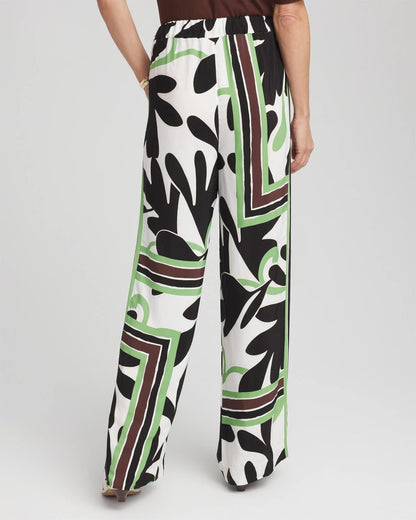 Chico's Printed Silky Soft Pants