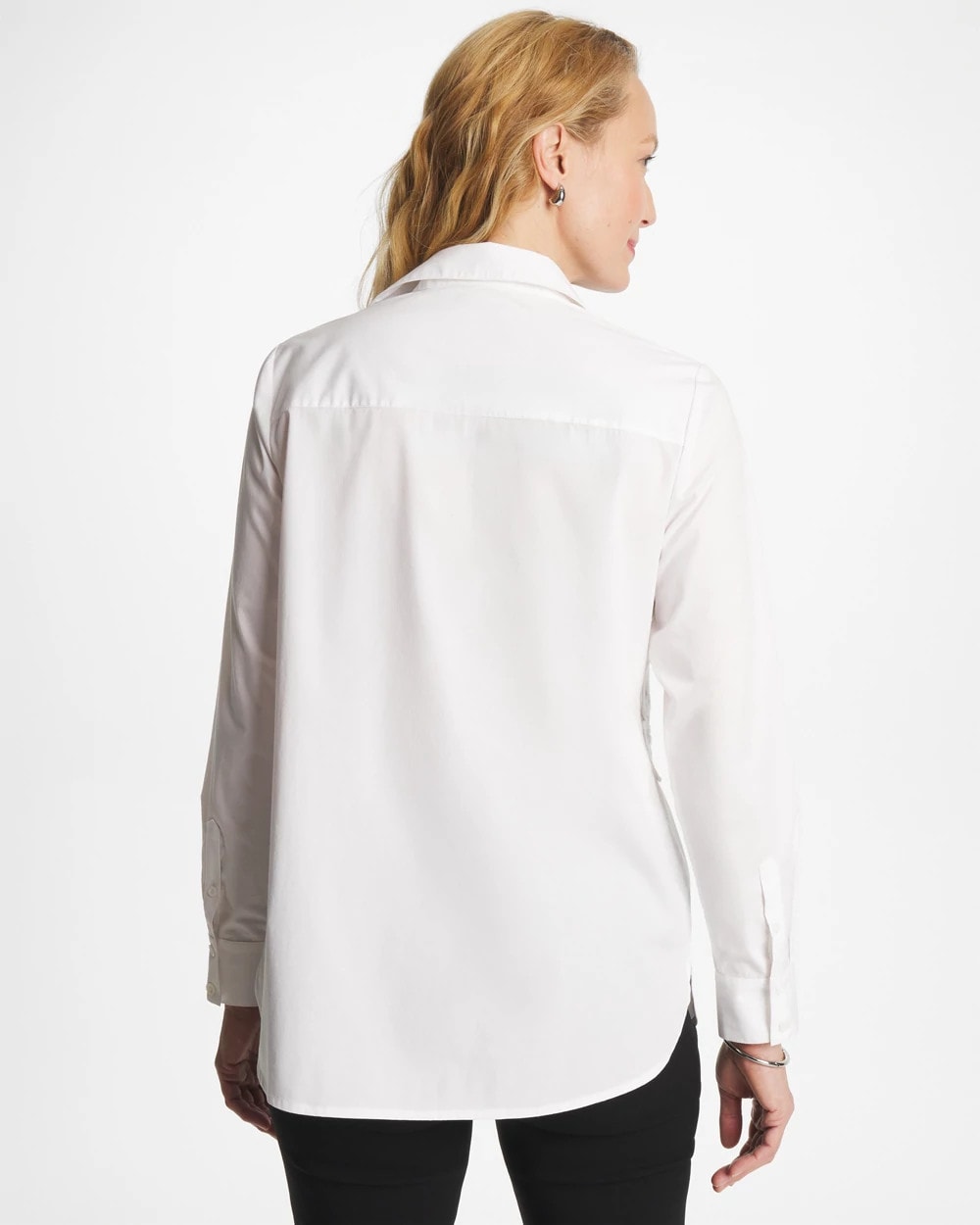 Chico's Poplin Soutache Tunic