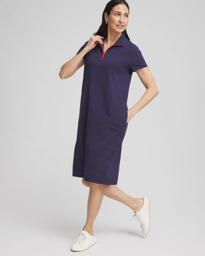 Chico's Zenergy® UPF Half-Zip Dress