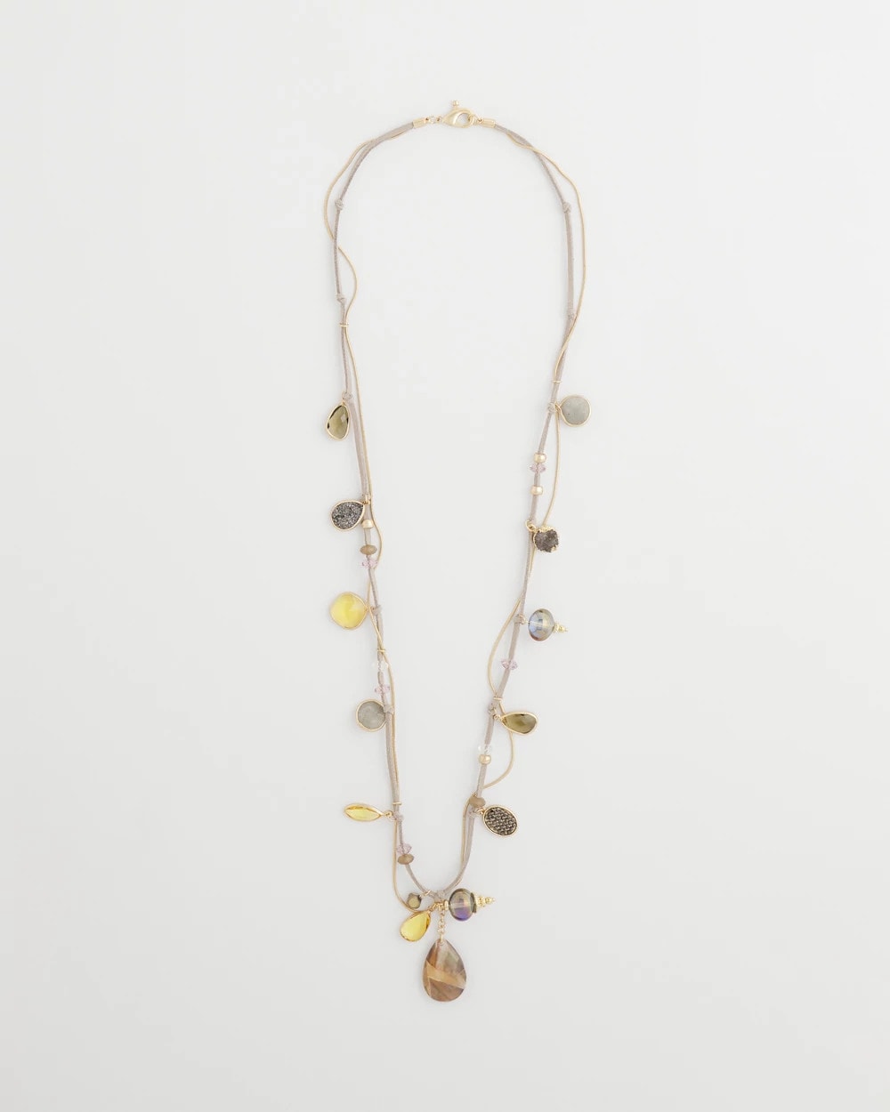 Chico's Drop Off Pendant Necklace