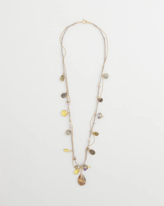 Chico's Drop Off Pendant Necklace