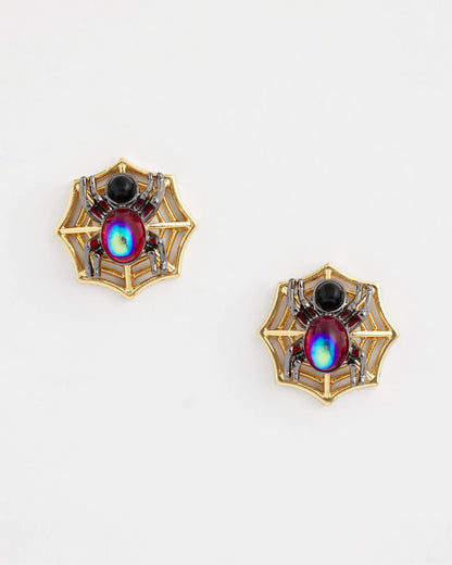 Chico's Spider Web Glitz Earrings