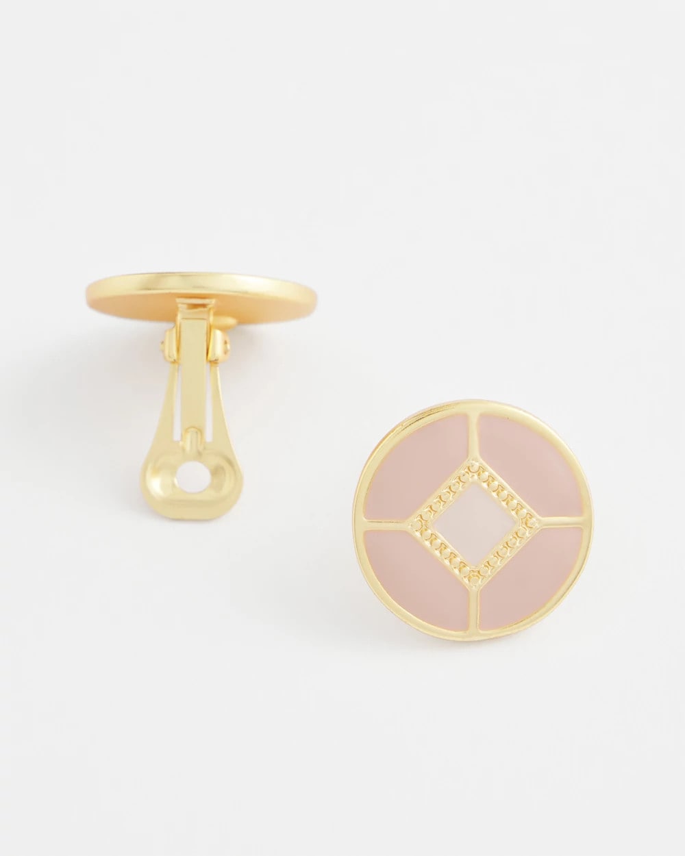 Chico's No Droop® Enamel Clip-On Earrings