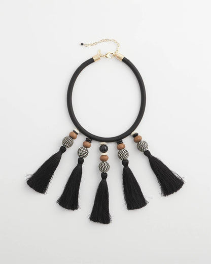 Chico's Chico's Originals Tassel Statement Necklace
