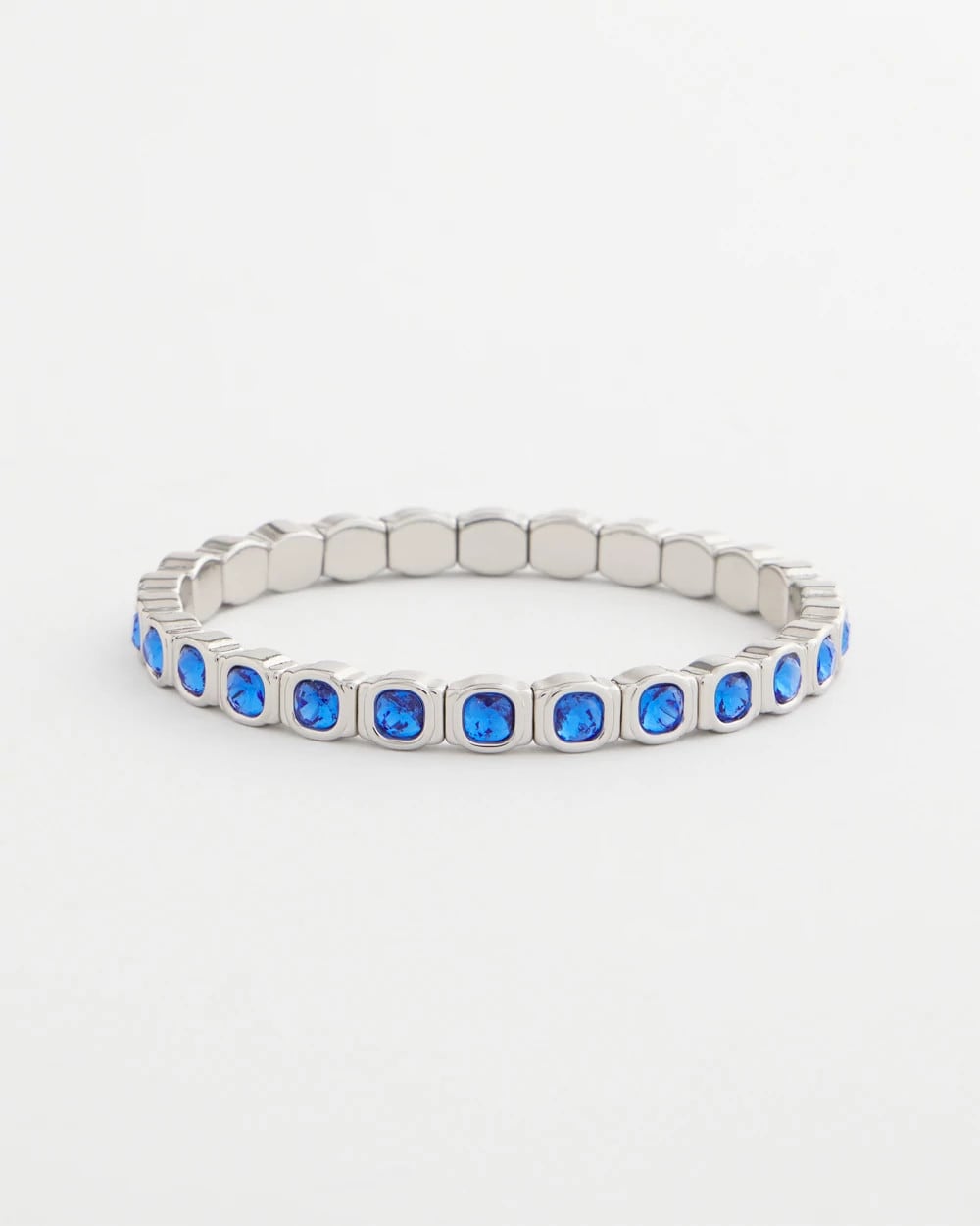Chico's Small Faceted Stretch Bracelet