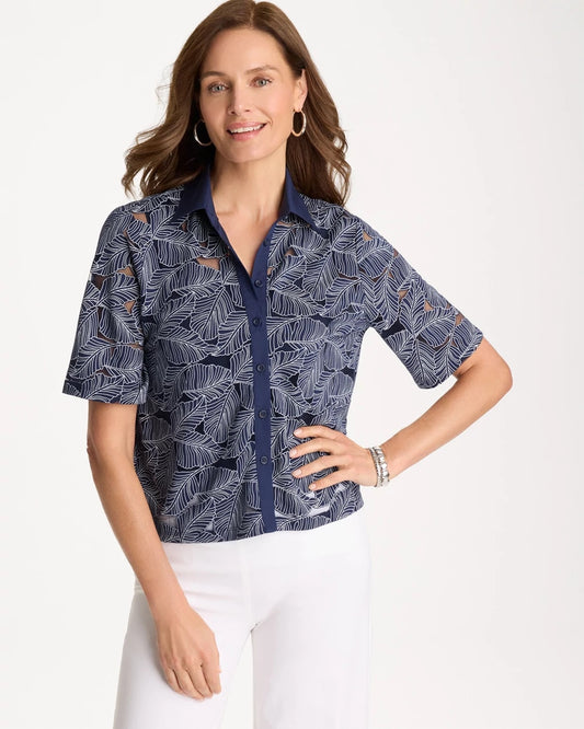 Chico's Burnout Camp Tee