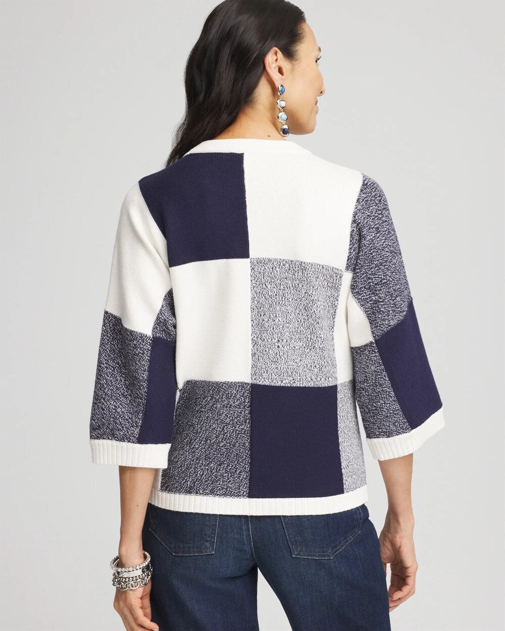 Chico's Dolman Sleeve Pullover Sweater