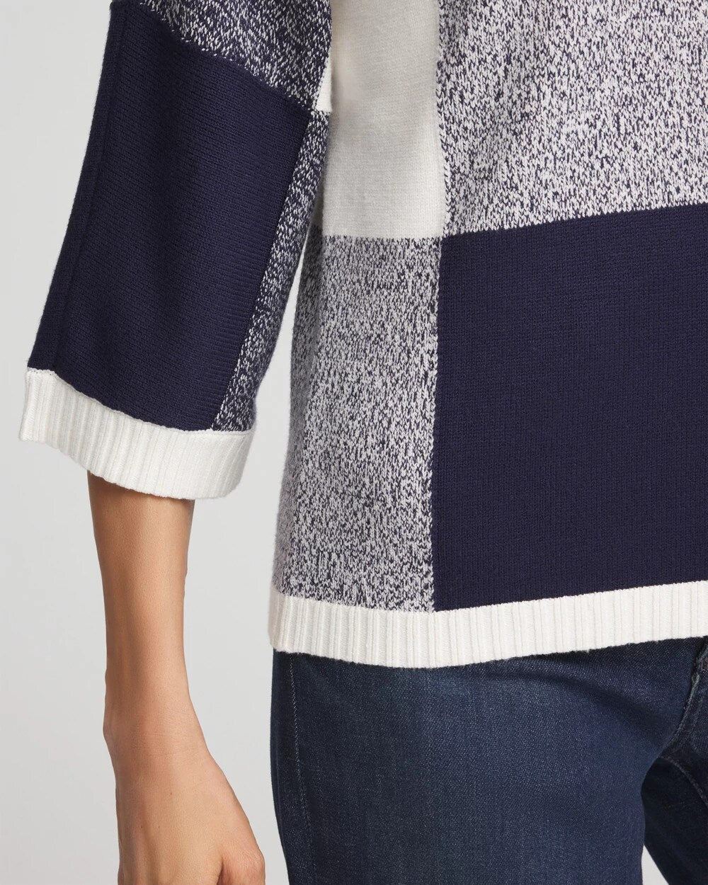 Chico's Dolman Sleeve Pullover Sweater