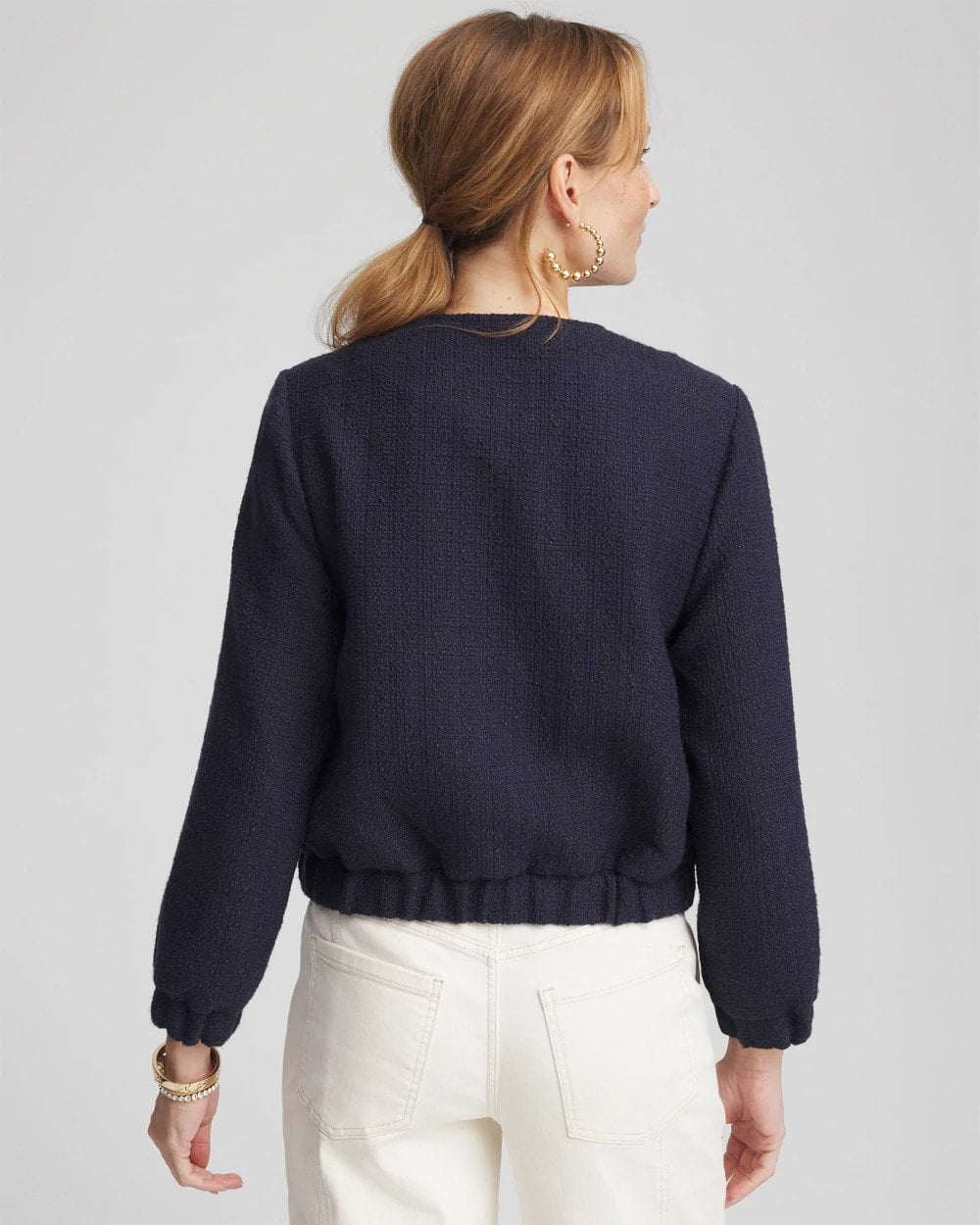 Chico's Tweed Lady Jacket