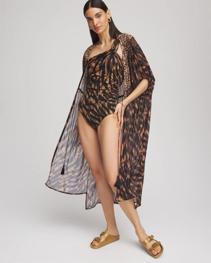 Chico's Miraclesuit® Raya De Safari Europa One-Piece Swimsuit