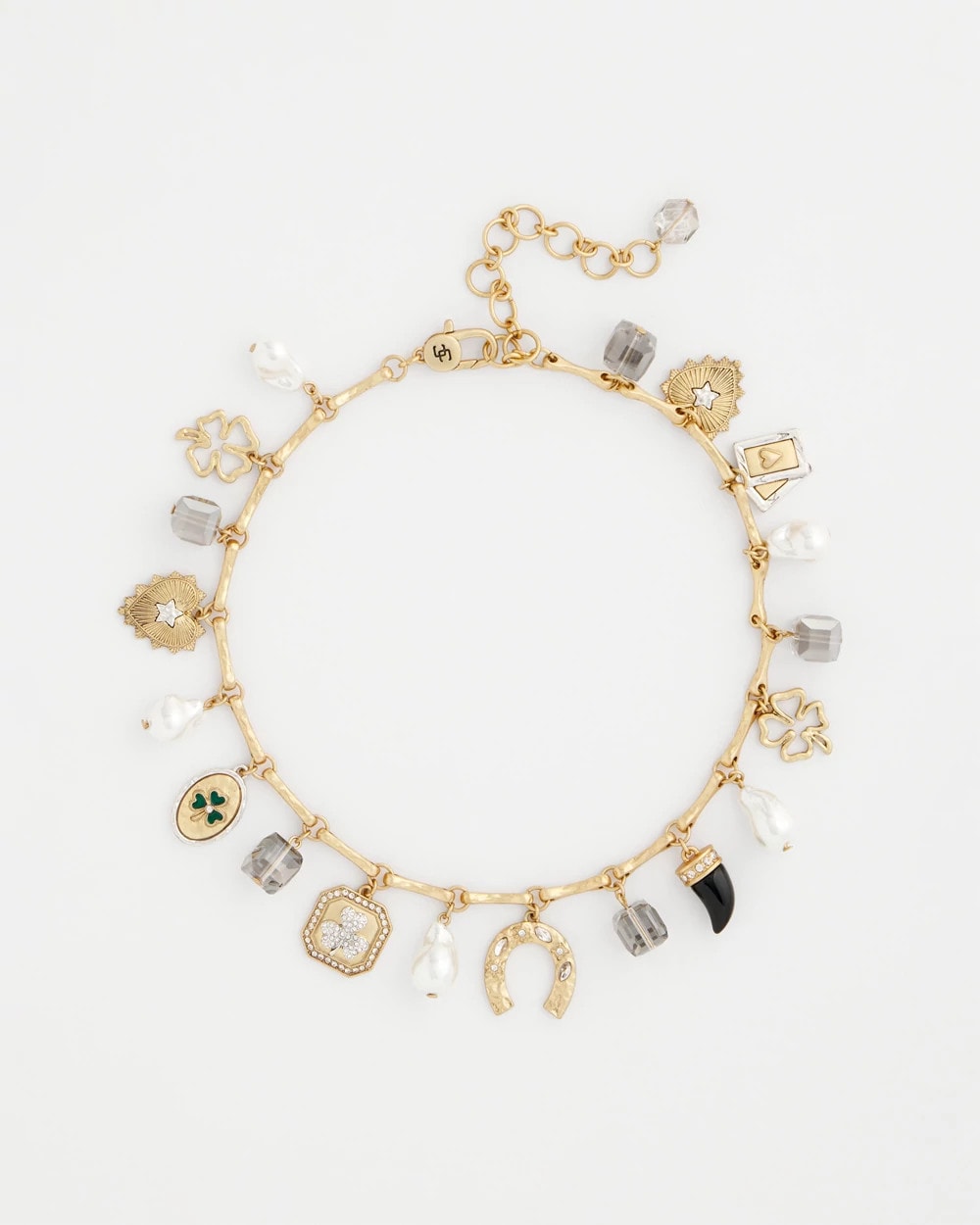 Chico's Lucky Charm Short Necklace