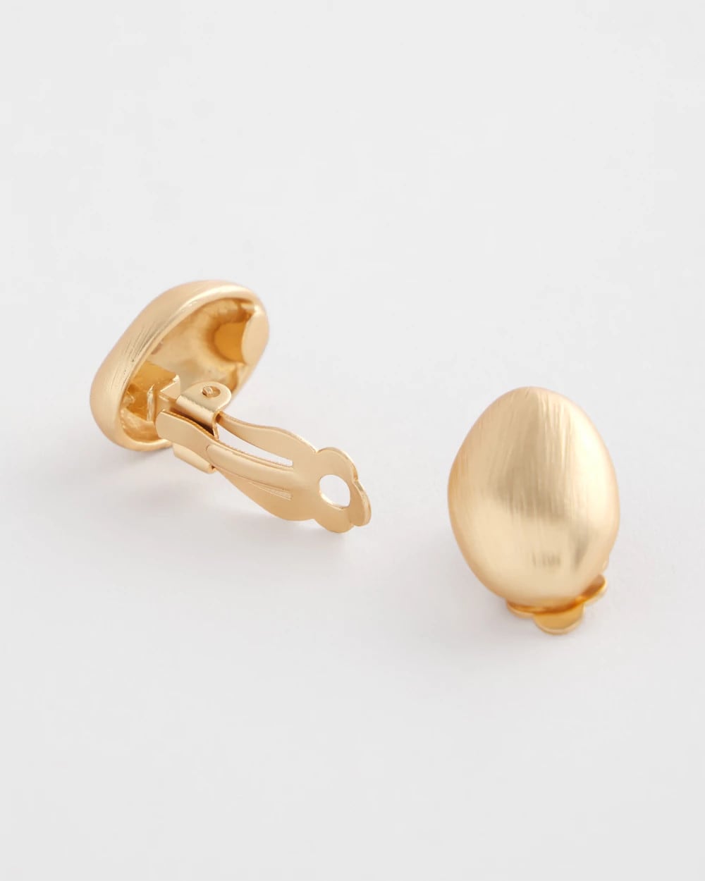 Chico's No Droop™ Gold Stud Clip-On Earrings